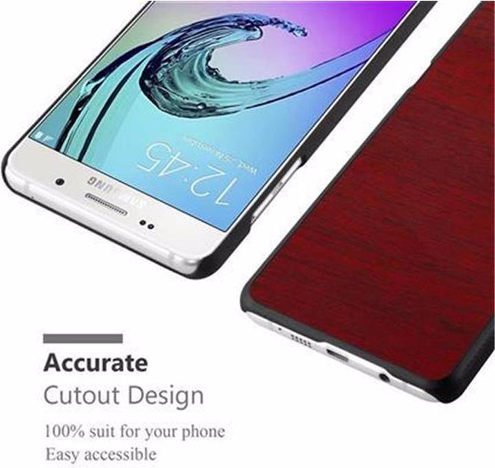 Image du produit Cadorabo Couverture rigide Woody Cover (Samsung Galaxy A3 (2016))