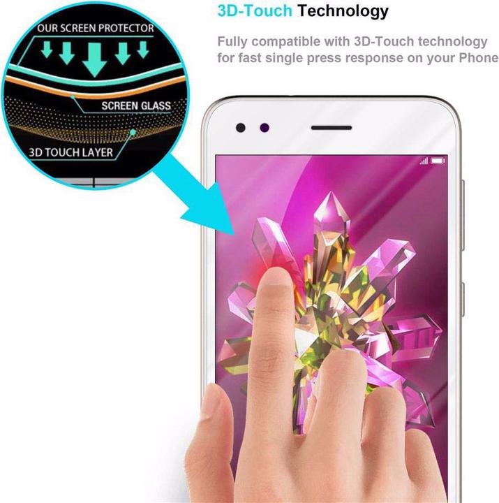Image du produit Cadorabo Verre de protection d'écran plein écran (1 pièce(s), Huawei Enjoy 7)