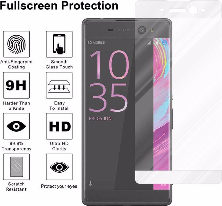 Productafbeelding Cadorabo Volledig schermbeschermend glas (1 Stuk, Sony Xperia XA Ultra)