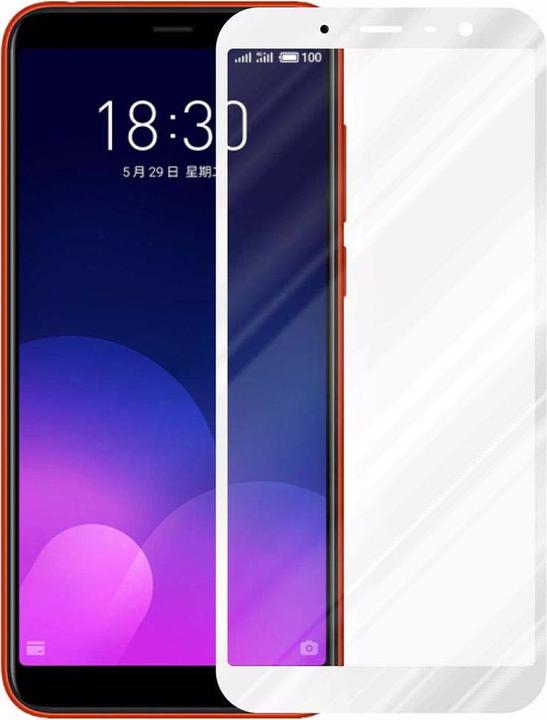 Produktbild Cadorabo Vollbild Displayschutzglas (1 Stück, Meizu M6T)