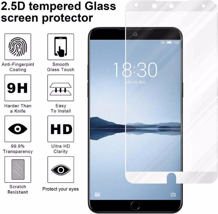Image du produit Cadorabo Verre de protection d'écran plein écran (1 pièce(s), Meizu 15)