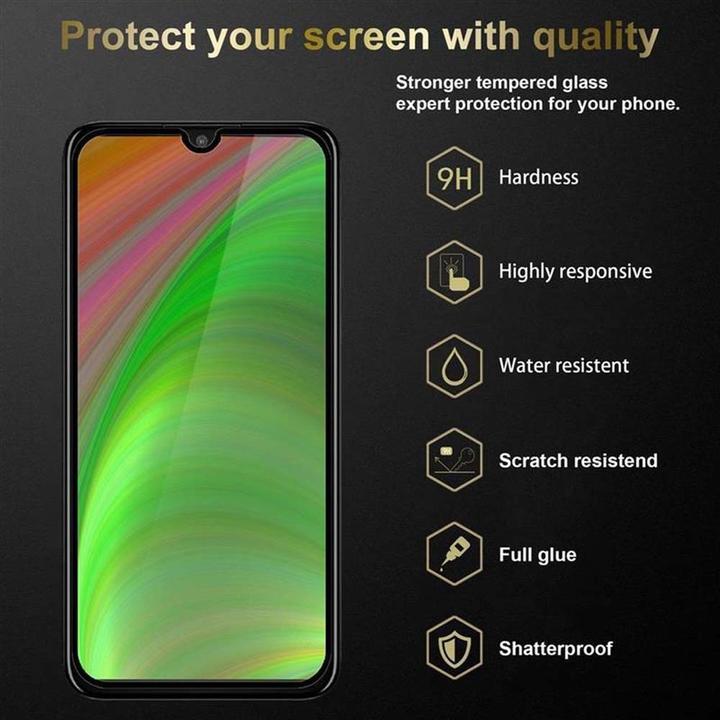 Actual product image Cadorabo Full screen display protection glass (3 Piece, Motorola One Pro)