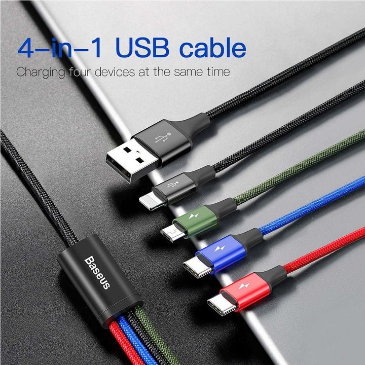 Immagine prodotto Baseus 4in1 (1.20 m, USB 2.0)