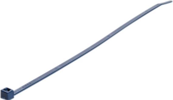 Image du produit HellermannTyton Collier de serrage 250x4,6mm bleu (Serre-câbles en plastique, 250 mm, 100 pcs)