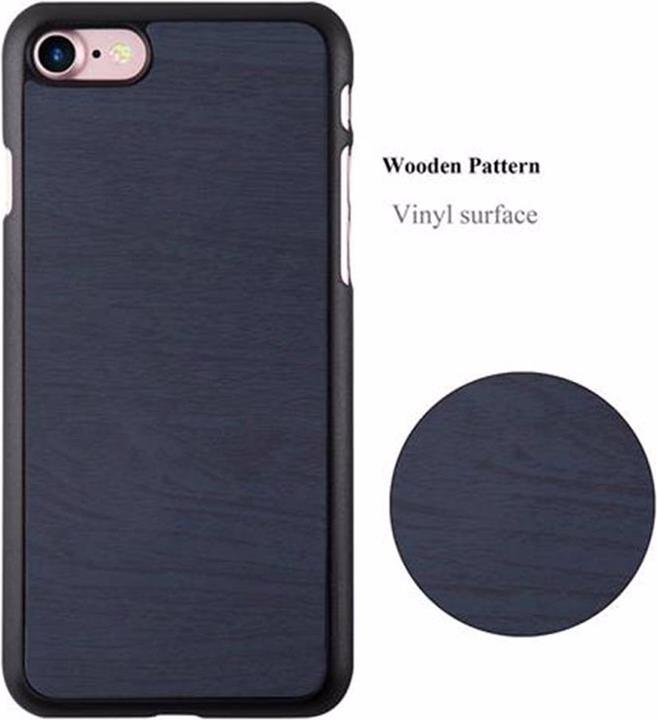 Produktbild Cadorabo Hard Cover Woody Cover (Apple iPhone 7, Apple iPhone SE (2nd Gen))