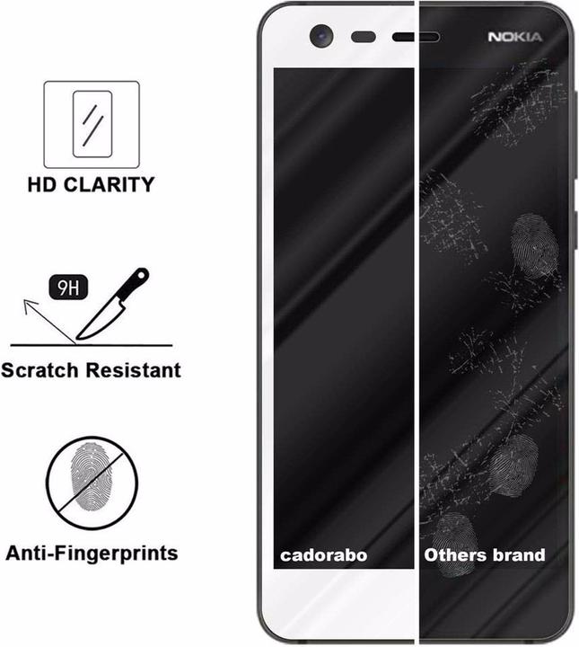 Immagine prodotto Cadorabo Vetro di protezione del display a schermo intero (1 Pezzo/i, Nokia 2)
