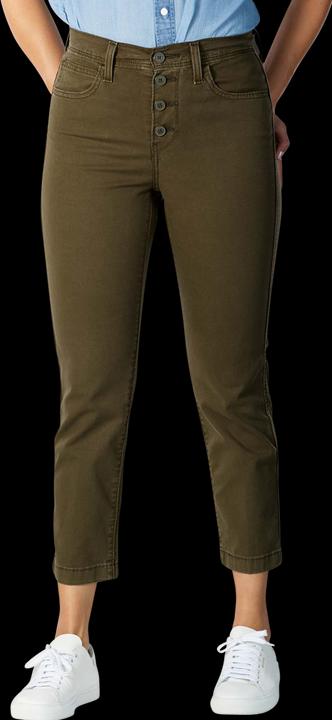 Actual product image Levis 724 High Rise Straight Jeans crop utility soft canvas (26)