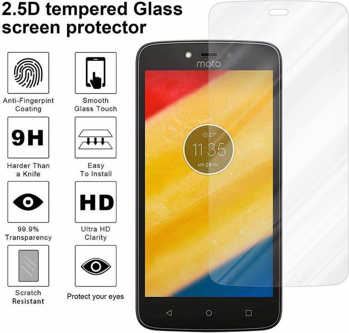 Produktbild Cadorabo Displayschutzglas (1 Stück, Motorola Moto C)