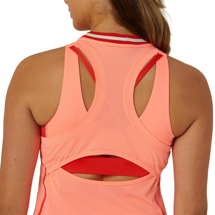 Actual product image ASICS Performance Match Tank Ladies Sun Coral (XS)