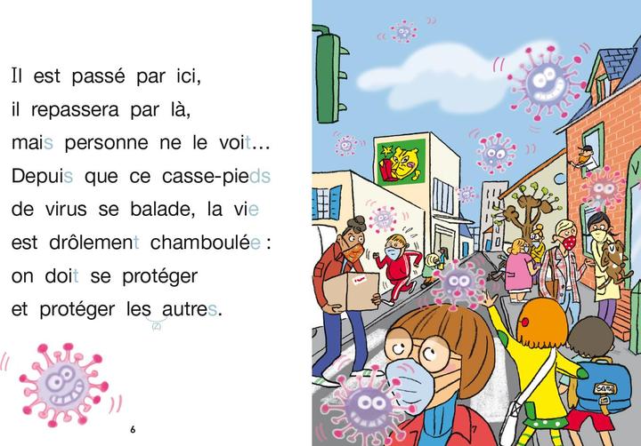 Produktbild Halte au virus! : milieu de CP, niveau 2 (Französisch, Massonaud Emmanuelle, 2020)