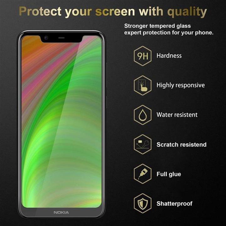 Image du produit Cadorabo Verre de protection d'écran (3 pièce(s), Nokia 5.1 Plus, LG X5)