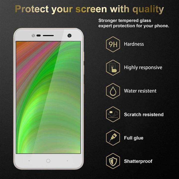 Immagine prodotto Cadorabo Vetro di protezione del display (1 Pezzo/i, ZTE Blade V8 Mini)