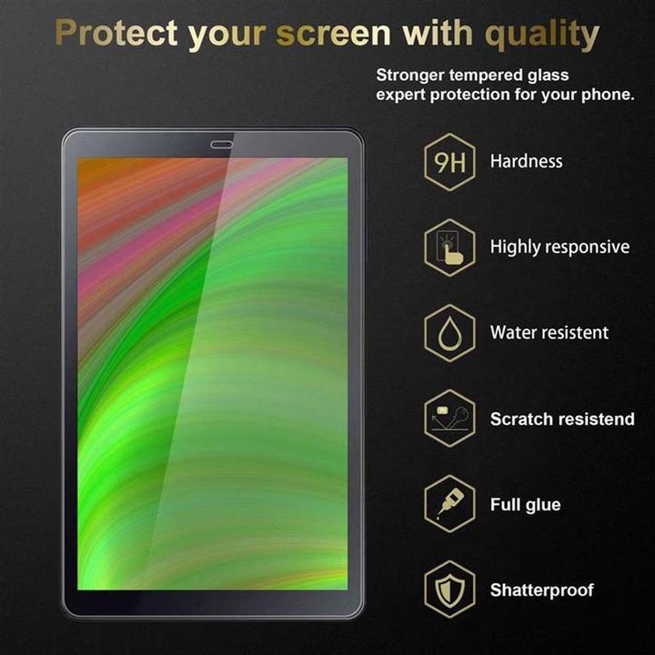 Actual product image Cadorabo Display protection glass (3 Piece, Galaxy Tab A)