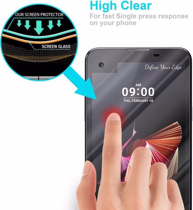 Immagine prodotto Cadorabo vetro di protezione (1 Pezzo/i, LG X Screen)