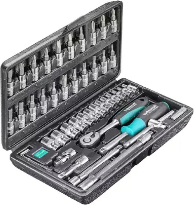 technocraft Socket wrench set 1/4", 46-pcs.