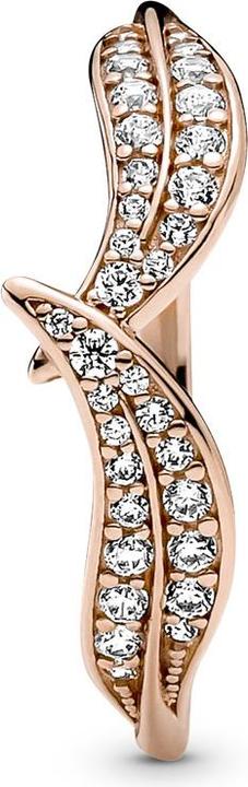 Image du produit Pandora Bague Feuilles scintillantes (54, Argent 925)