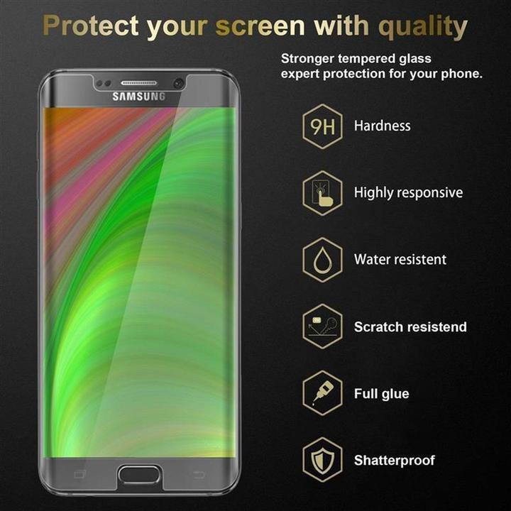 Produktbild Cadorabo Displayschutzglas (1 Stück, Samsung Galaxy S6 Edge)