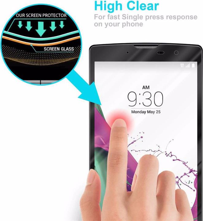 Produktbild Cadorabo Displayschutzglas (1 Stück, LG G4 Mini, LG G4c)