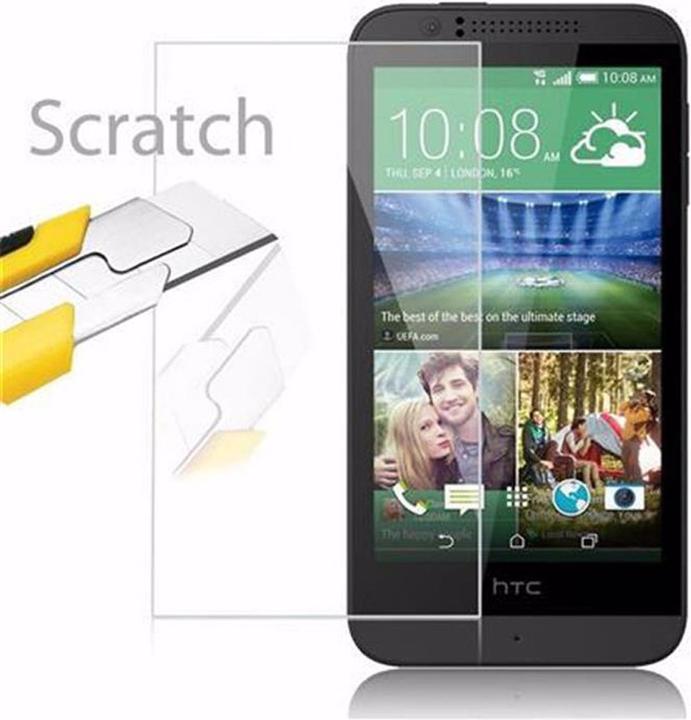 Actual product image Cadorabo display protection glass (1 Piece, HTC Desire 510)