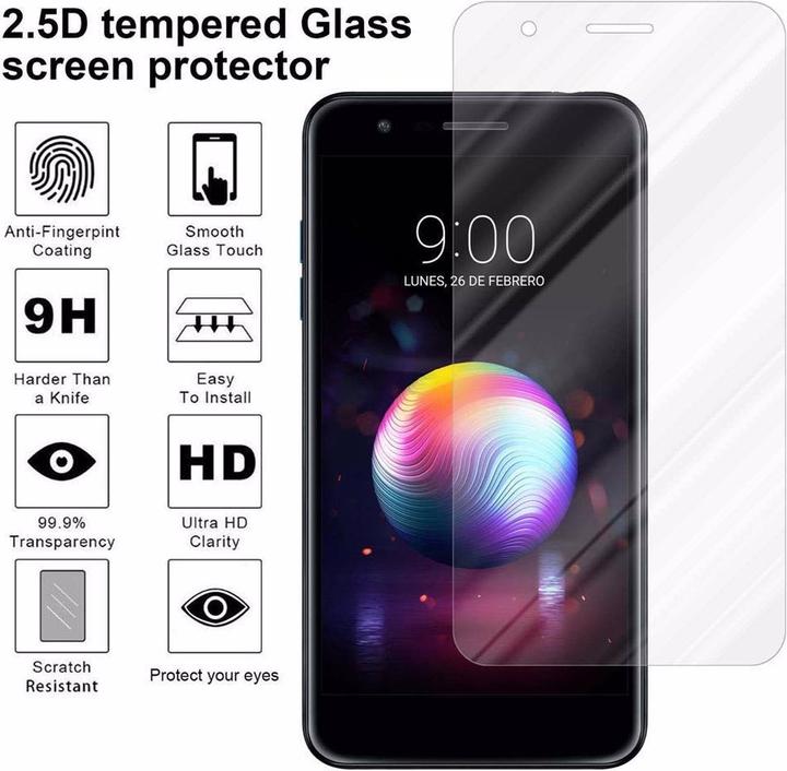 Produktbild Cadorabo Displayschutzglas (1 Stück, LG K11)