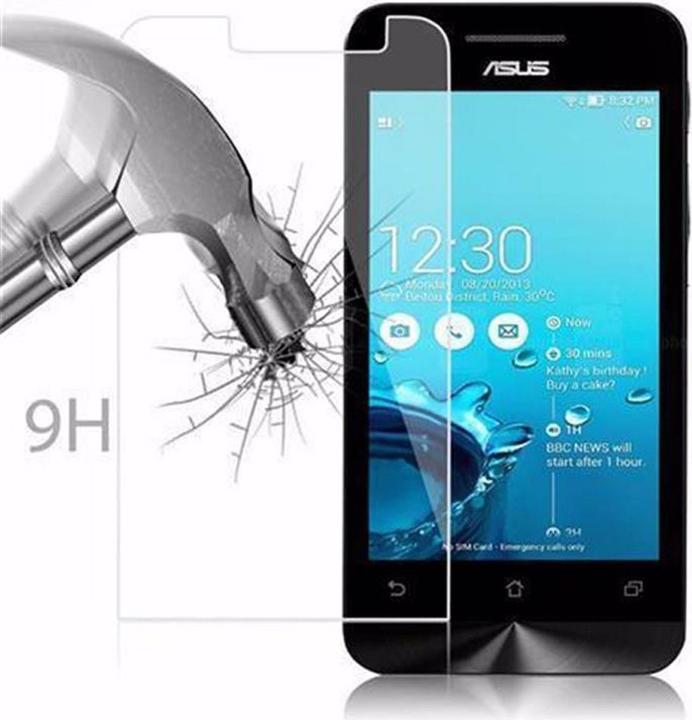 Actual product image Cadorabo display protection glass (1 Piece, Asus Zenfone 4)