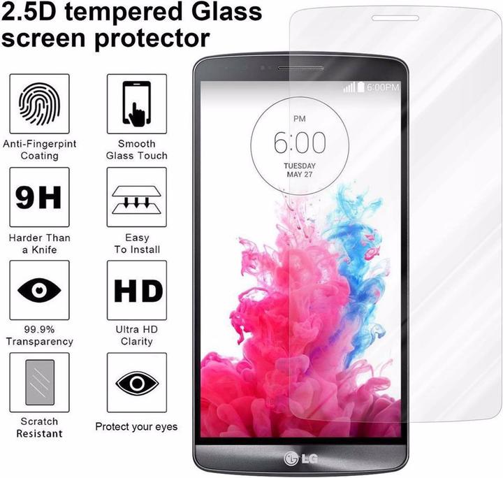 Actual product image Cadorabo display protection glass (1 Piece, G3)