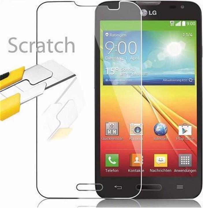 Actual product image Cadorabo display protection glass (1 Piece, LG L70)
