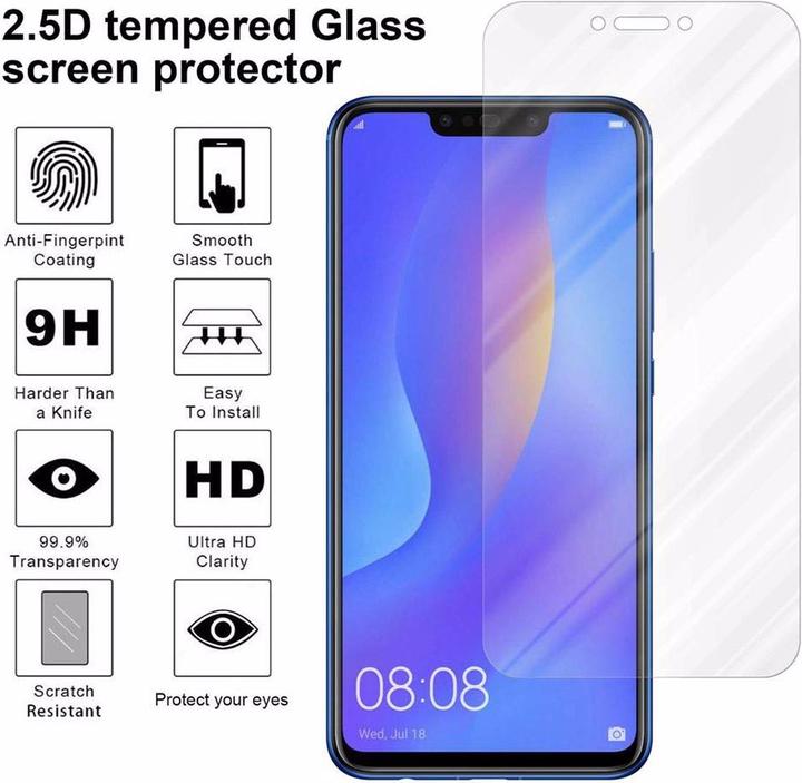 Immagine prodotto Cadorabo vetro di protezione (1 Pezzo/i, Huawei P Smart Pro (2019))