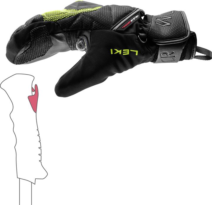 Produktbild Leki LE RĘK WCR Coach 3D Jr MITT lem 7.0 (7)