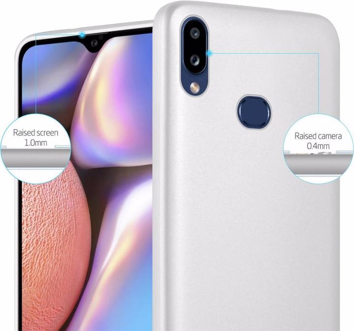 Image du produit Cadorabo Couverture métallique mate TPU (Samsung Galaxy A10s, Samsung Galaxy M01s)