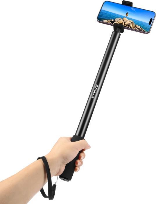 Image du produit Puluz 2m Metal Selfie Stick Monopod for Insta360 One RS / X2 / X3 / X4 (Black) (X4, One RS, X2, x3)
