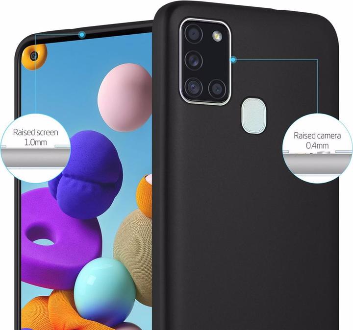 Immagine prodotto Cadorabo Copertura metallica opaca in TPU (Samsung Galaxy A21s)