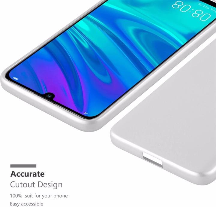 Actual product image Cadorabo TPU Matt Metallic Cover (Huawei P Smart (2019))