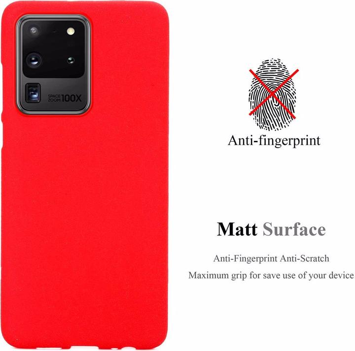 Actual product image Cadorabo TPU Frosted Cover (Samsung Galaxy S20 Ultra)