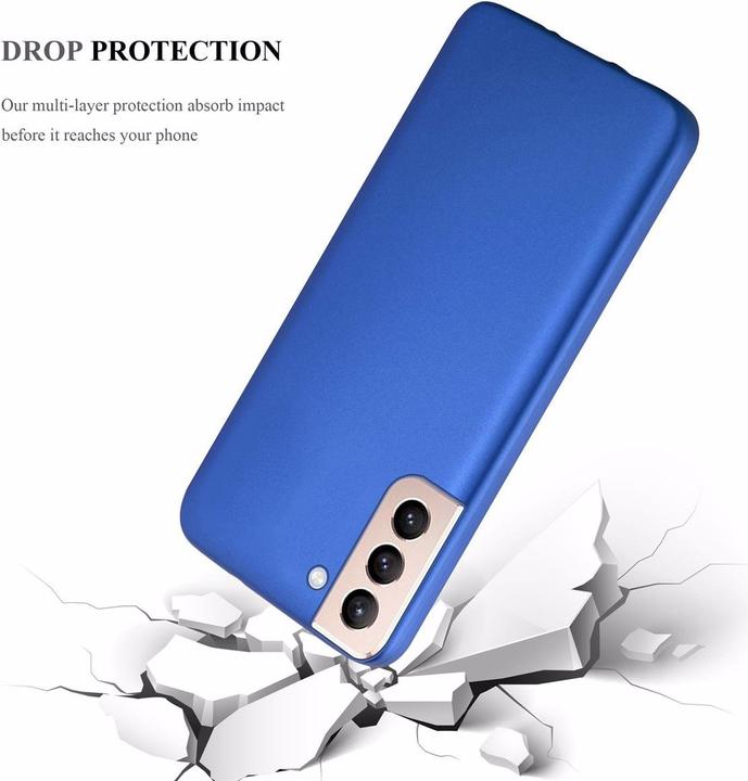 Actual product image Cadorabo TPU Matt Metallic Cover (Samsung Galaxy S21+)