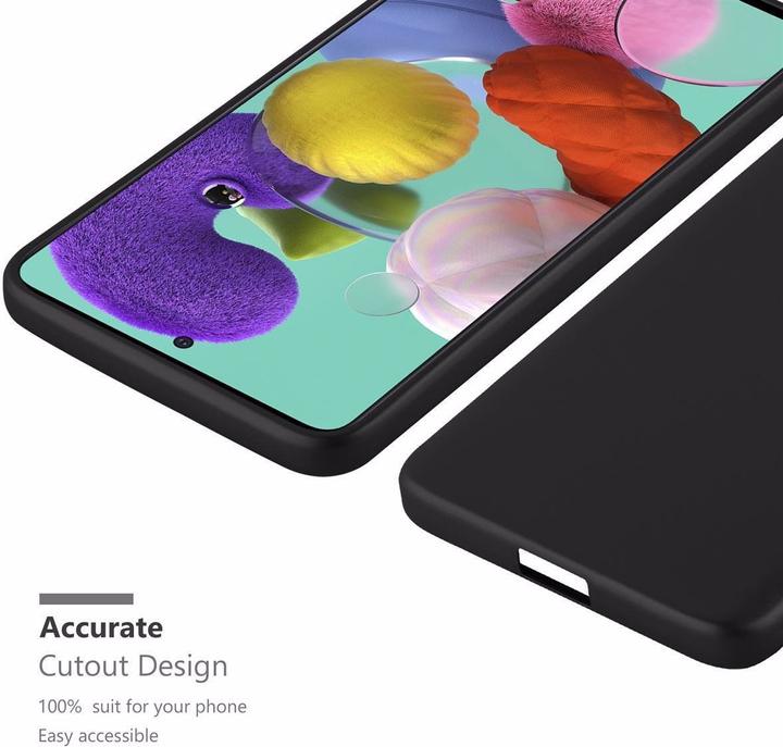 Actual product image Cadorabo TPU Matt Metallic Cover (Samsung Galaxy A71)