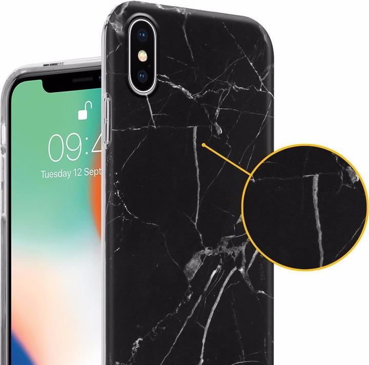 Produktbild Cadorabo IMD TPU Bunter Marmor Cover (Apple iPhone XS Max)