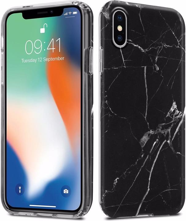 Produktbild Cadorabo IMD TPU Bunter Marmor Cover (Apple iPhone XS Max)