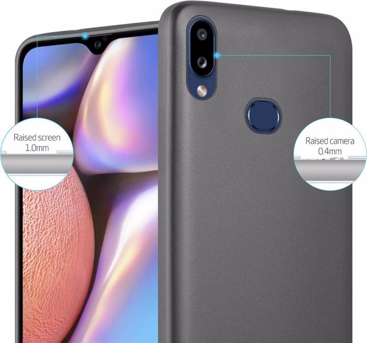Image du produit Cadorabo Couverture métallique mate TPU (Samsung Galaxy A10s, Samsung Galaxy M01s)