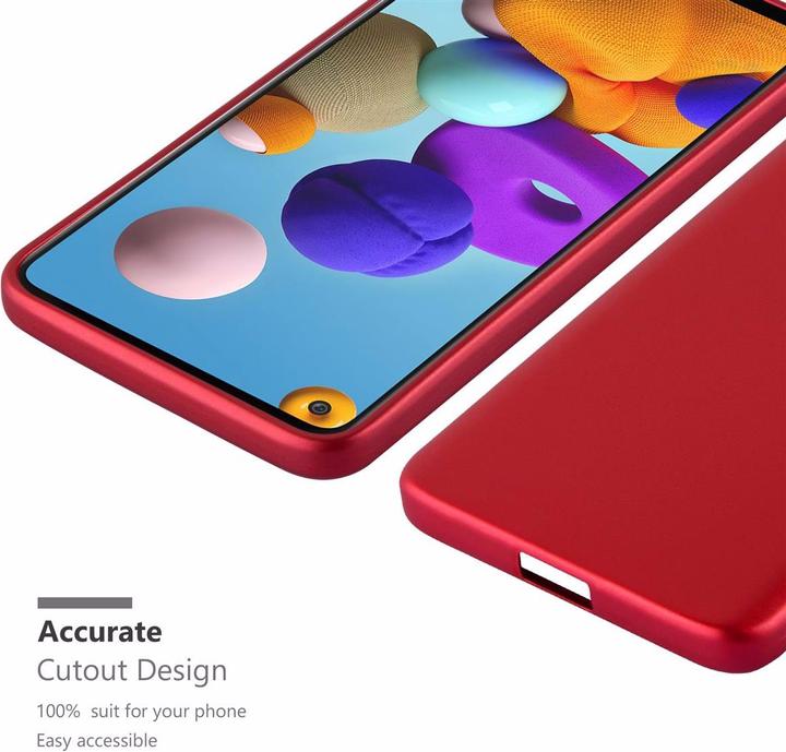 Actual product image Cadorabo TPU Matt Metallic Cover (Samsung Galaxy A21s)