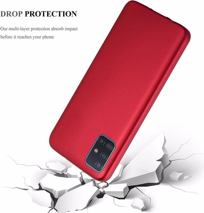 Immagine prodotto Cadorabo Copertura metallica opaca in TPU (Samsung Galaxy A71)