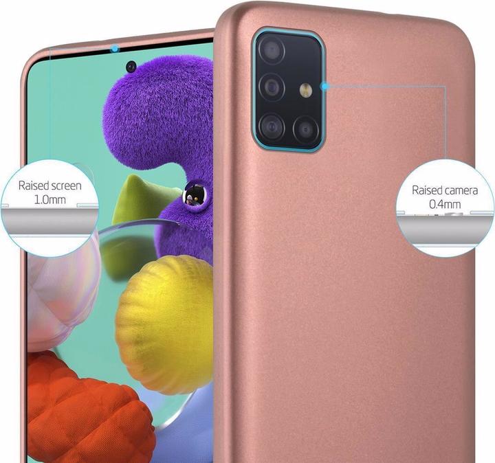 Immagine prodotto Cadorabo Copertura metallica opaca in TPU (Samsung Galaxy A71)