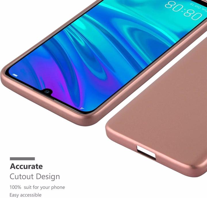 Image du produit Cadorabo Couverture métallique mate TPU (Huawei P Smart (2019))