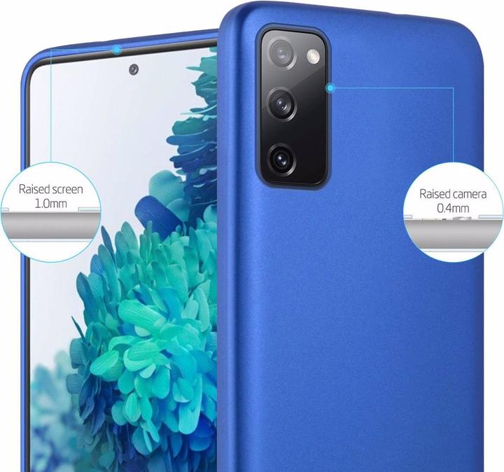 Actual product image Cadorabo TPU Matt Metallic Cover (Samsung Galaxy S20 FE)