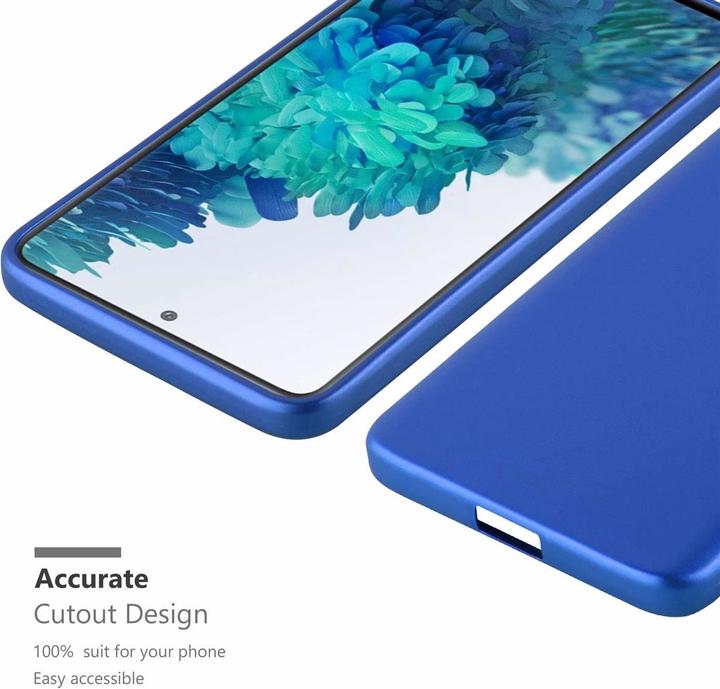 Actual product image Cadorabo TPU Matt Metallic Cover (Samsung Galaxy S20 FE)