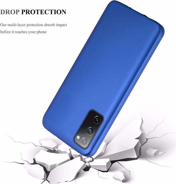 Actual product image Cadorabo TPU Matt Metallic Cover (Samsung Galaxy S20 FE)