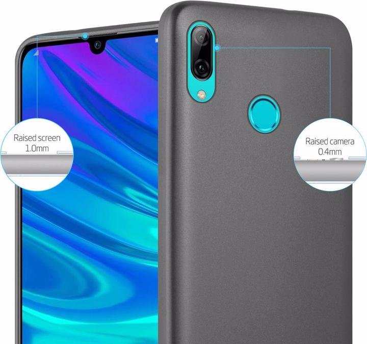 Actual product image Cadorabo TPU Matt Metallic Cover (Huawei P Smart (2019))