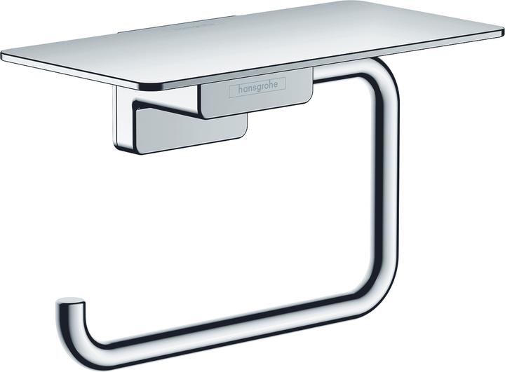 hansgrohe Paper roll holder with shelf