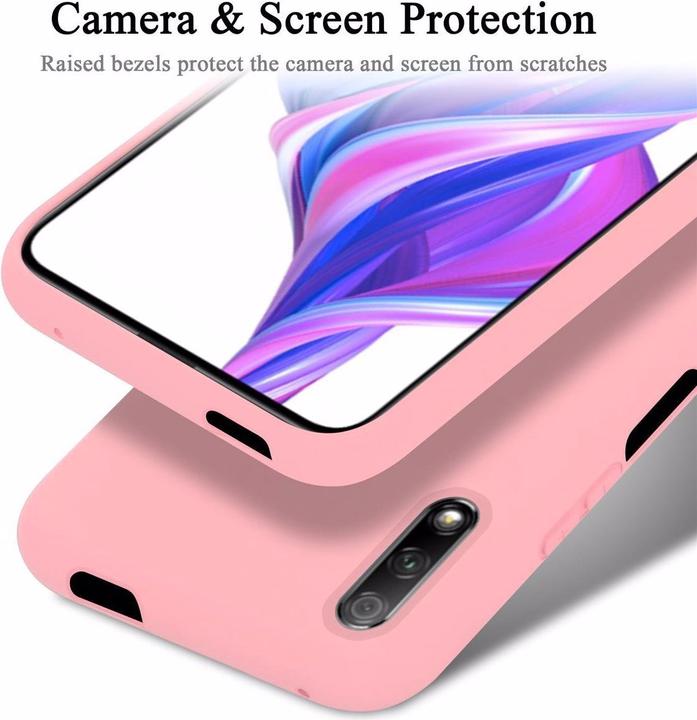 Productafbeelding Cadorabo TPU Liquid Silicone Case Cover (Vivo Y9s)