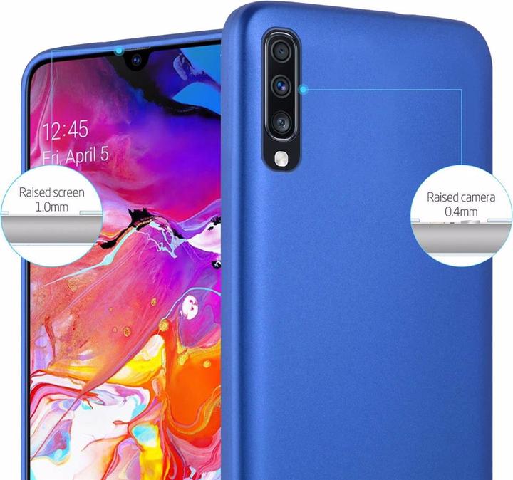 Image du produit Cadorabo Couverture métallique mate TPU (Samsung Galaxy A70S, Samsung Galaxy A70)